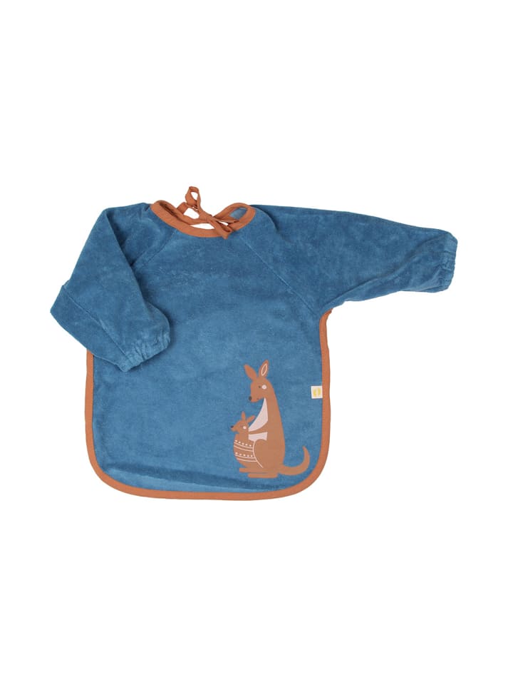 Schlummersack Lätzchen mit Ärmeln wasserfest in Braun günstig kaufen 1-2 Jahre