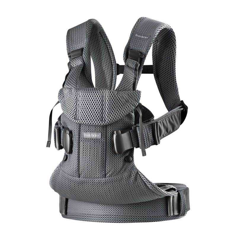 Porte-bébé One air anthracite mesh 3D BabyBjörn