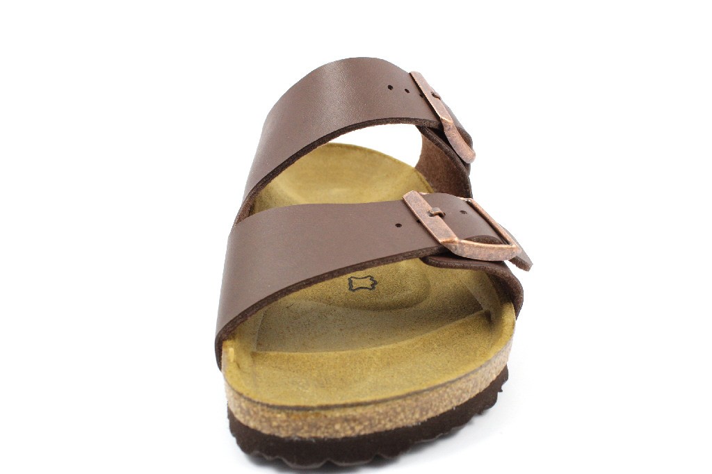 BIRKENSTOCK Pantoletten braun Arizona
