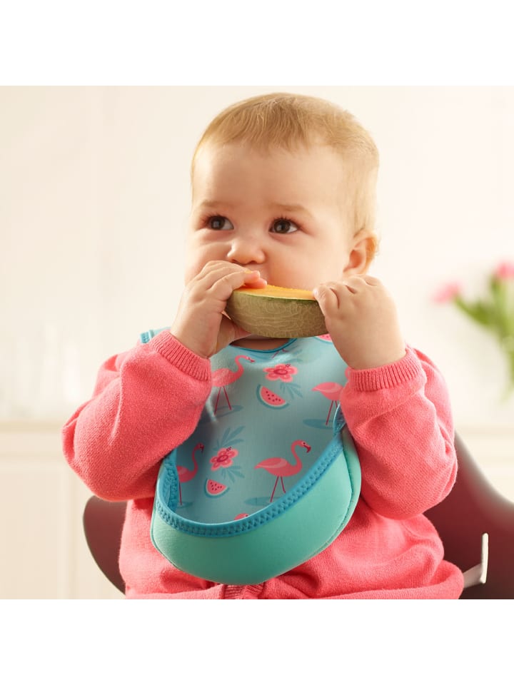 Bibetta Lätzchen UltraBib Neopren-Lätzchen Flamingos günstig kaufen onesize
