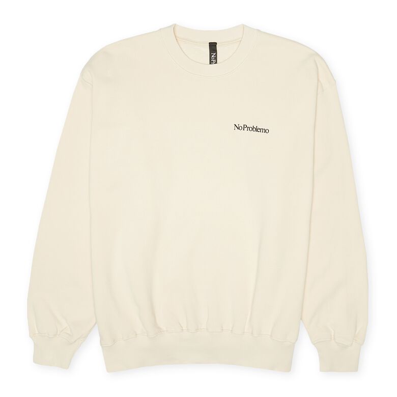 No Problemo Mini Problemo Sweatshirt ecru