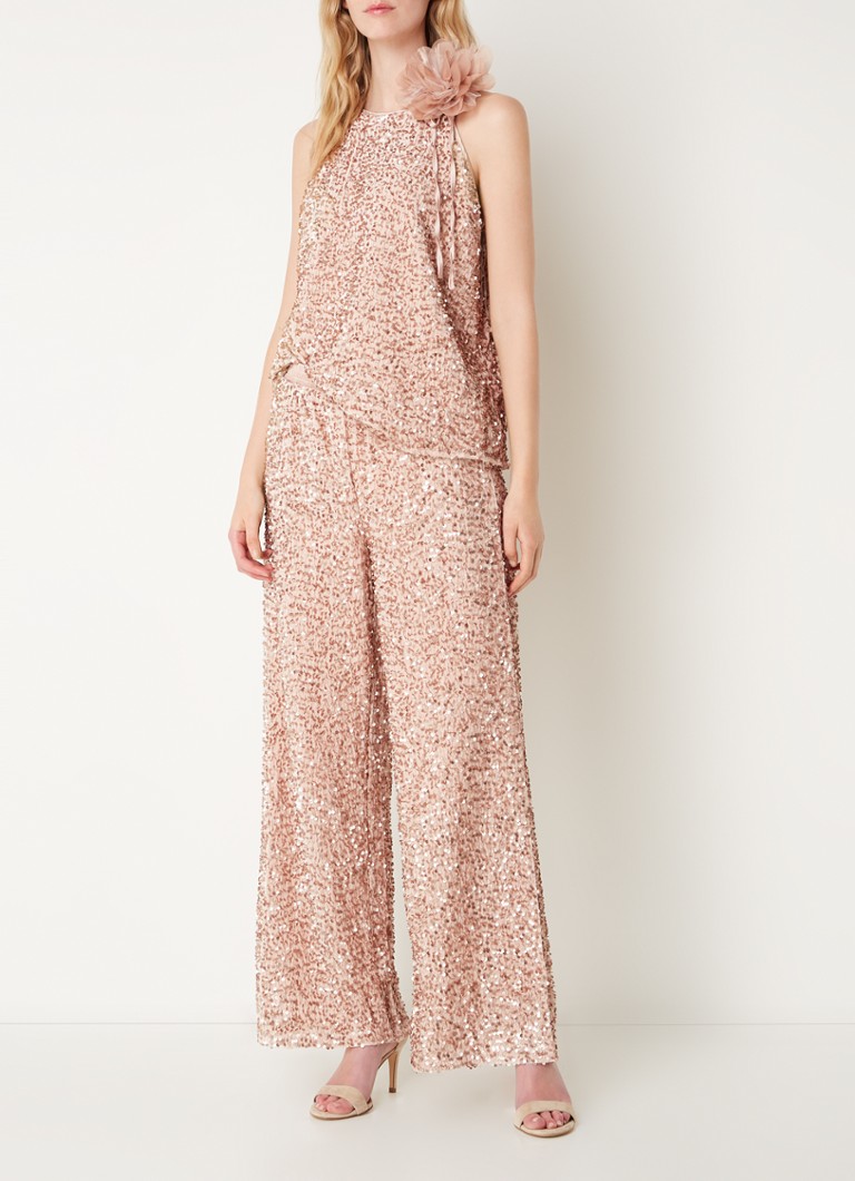 Summum Spaghetti top with sequins