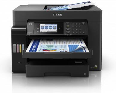 Epson EcoTank ET-16600 Farb Tintenstrahl All-in-One Drucker DIN A3 Schwarz C11CH72401
