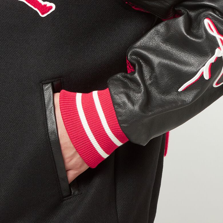 JORDAN x Awake NY Varsity Jacket Black
