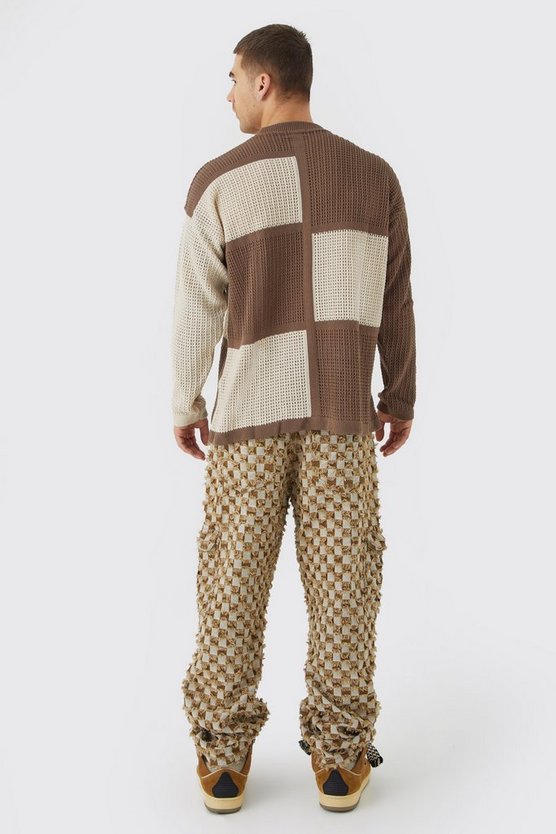 Oversize Colorblock Pullover
