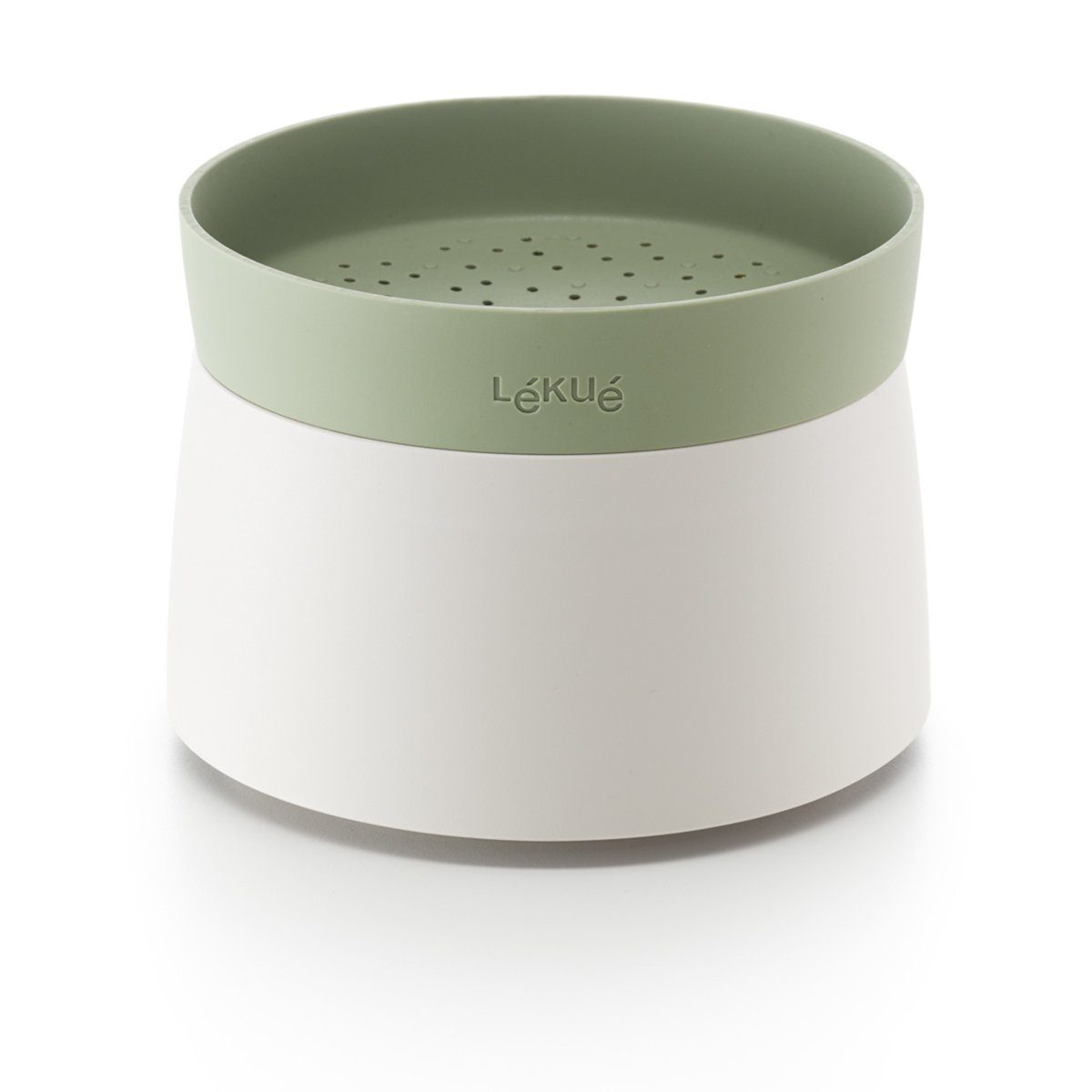 LEKUE Mikrowellenbehälter Mikrowellen Quinoa- und Reiskocher, Kunststoff (lebensmittelecht), Silicone Platinum
