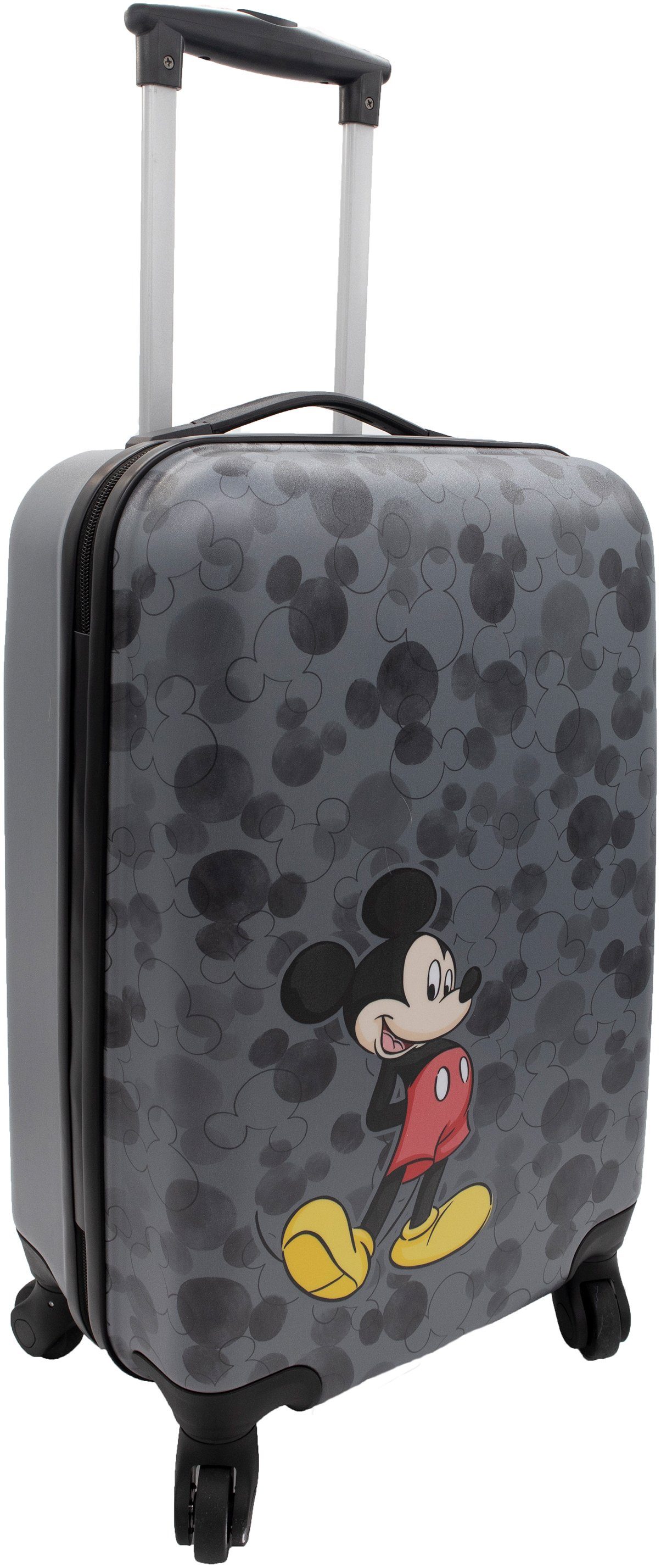 UNDERCOVER Hartschalen-Trolley Mickey Mouse, 56 cm, 4 Rollen, mit TSA-Zahlenschloss