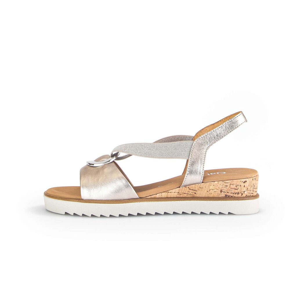 Gabor comfort Keilsandalette gold