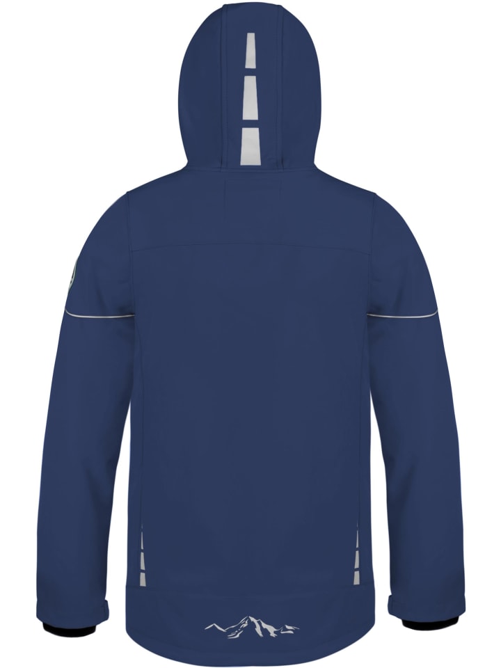 Normani Outdoor Sports Kinder Softshelljacke Galway in Blau günstig kaufen