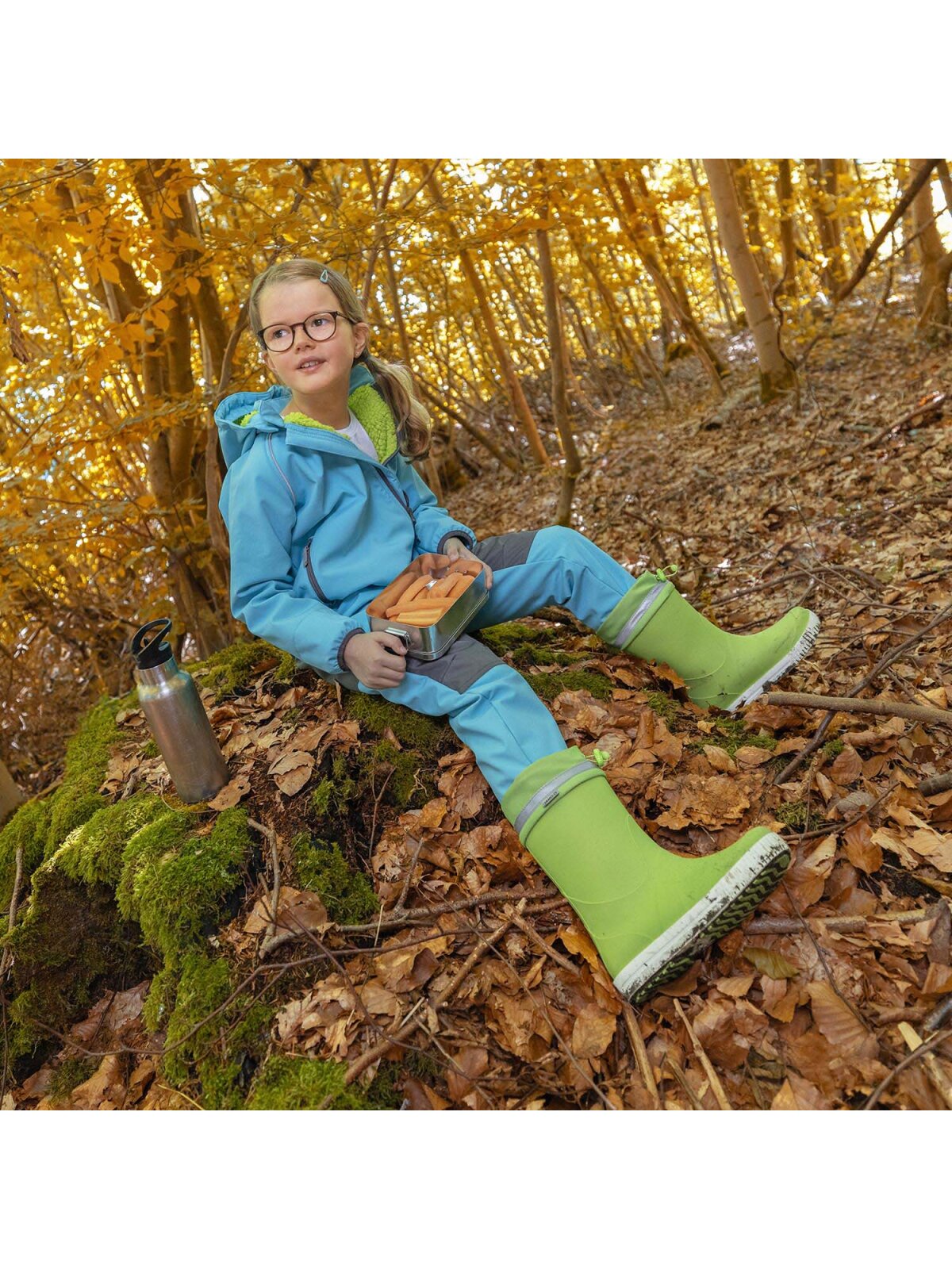 Regenstiefel, grün