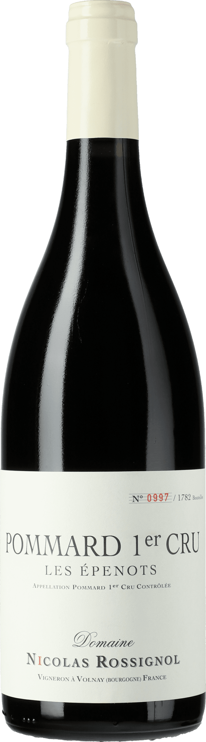 Domaine Nicolas Rossignol: Pommard Premier Cru Les Epenots 2019