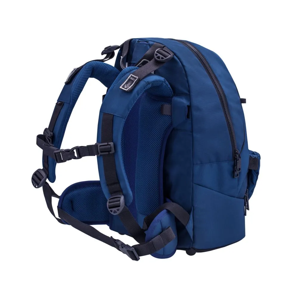 Belmil Premium Backpack & Fanny Pack Navy Blue Ruck﻿sack 2-tlg