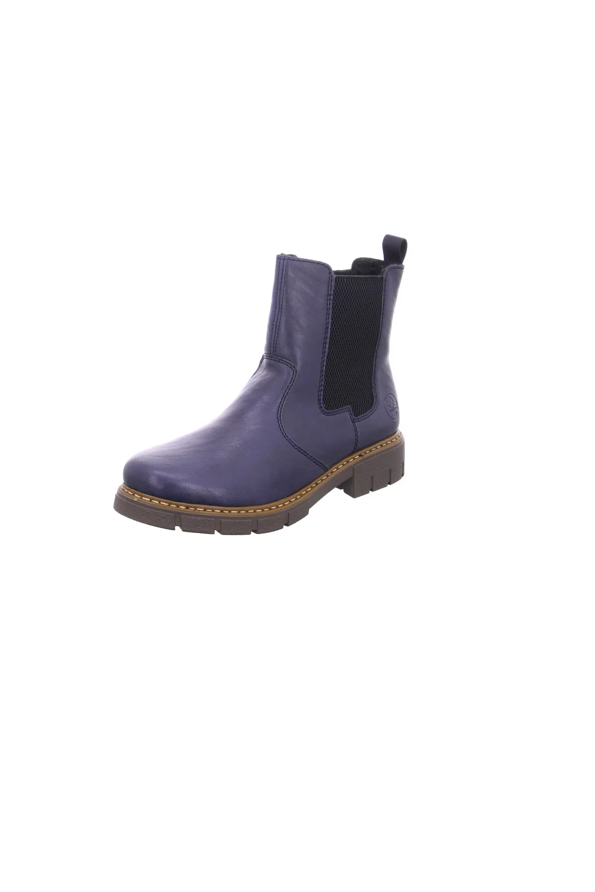Rieker  Stiefelette - Blau - Flacher Absatz