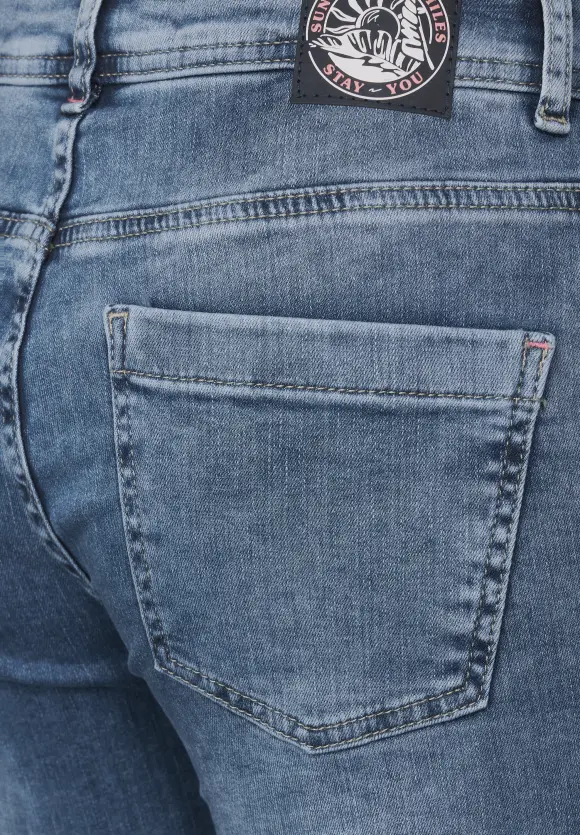 CECIL Slim Fit Caprijeans