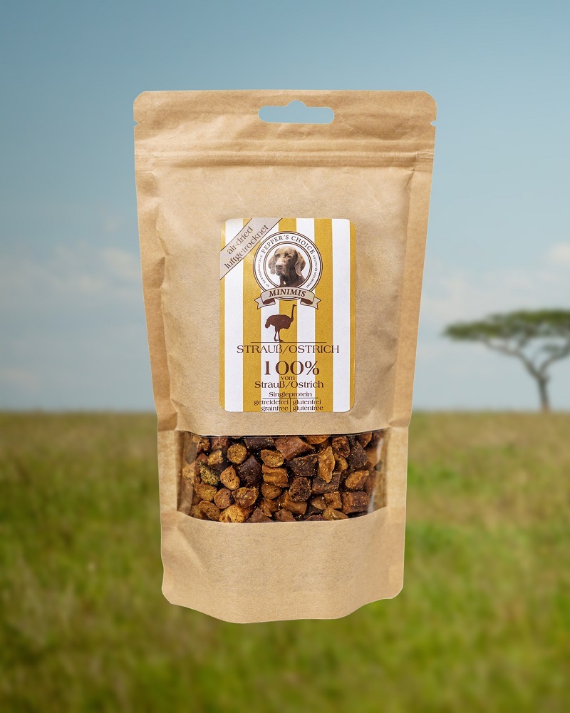 PEPPER'S CHOICE Snacks PEPPER'S CHOICE Minimis 200g Strauß