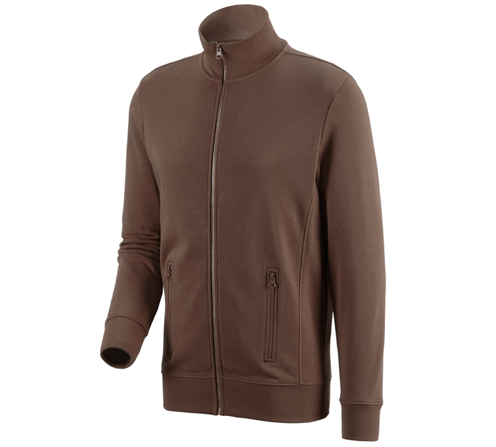 e.s. Sweatjacke poly cotton