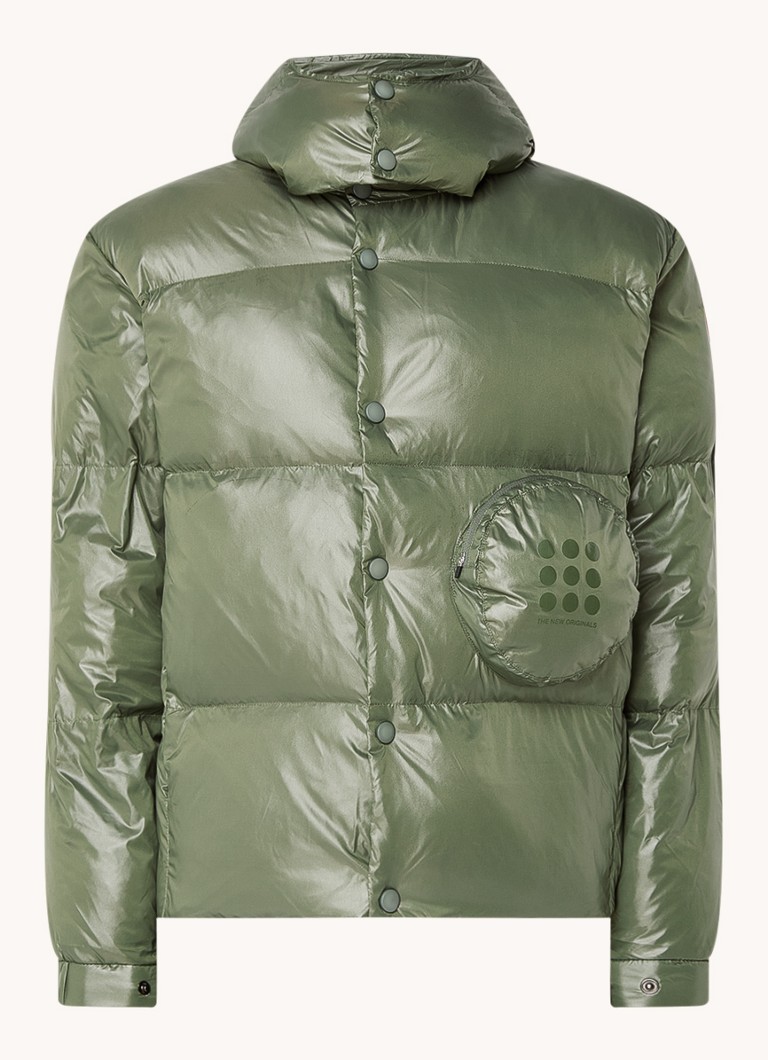 The New Originals 9 Dots Walkman puffer jacket with down filling and detachable hood