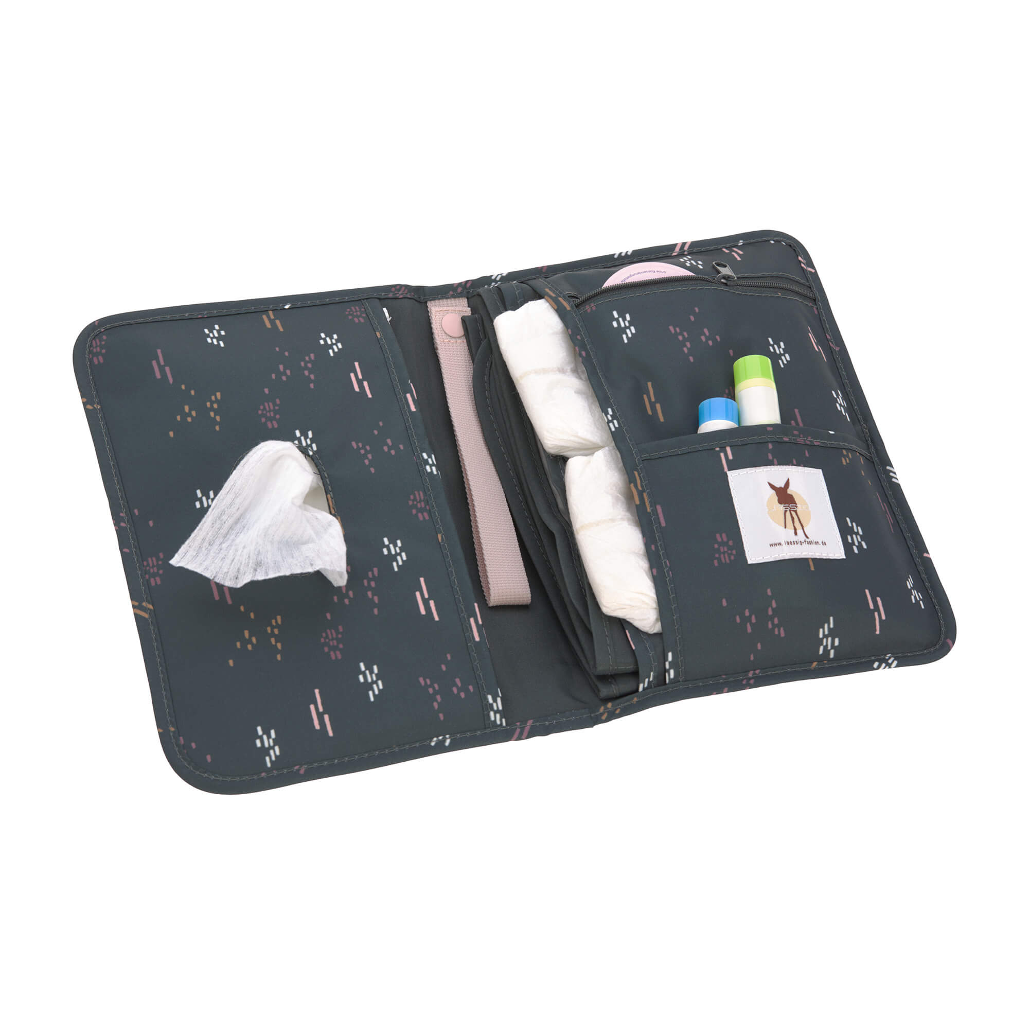 Windeltasche - Changing Pouch, Blobs Forest