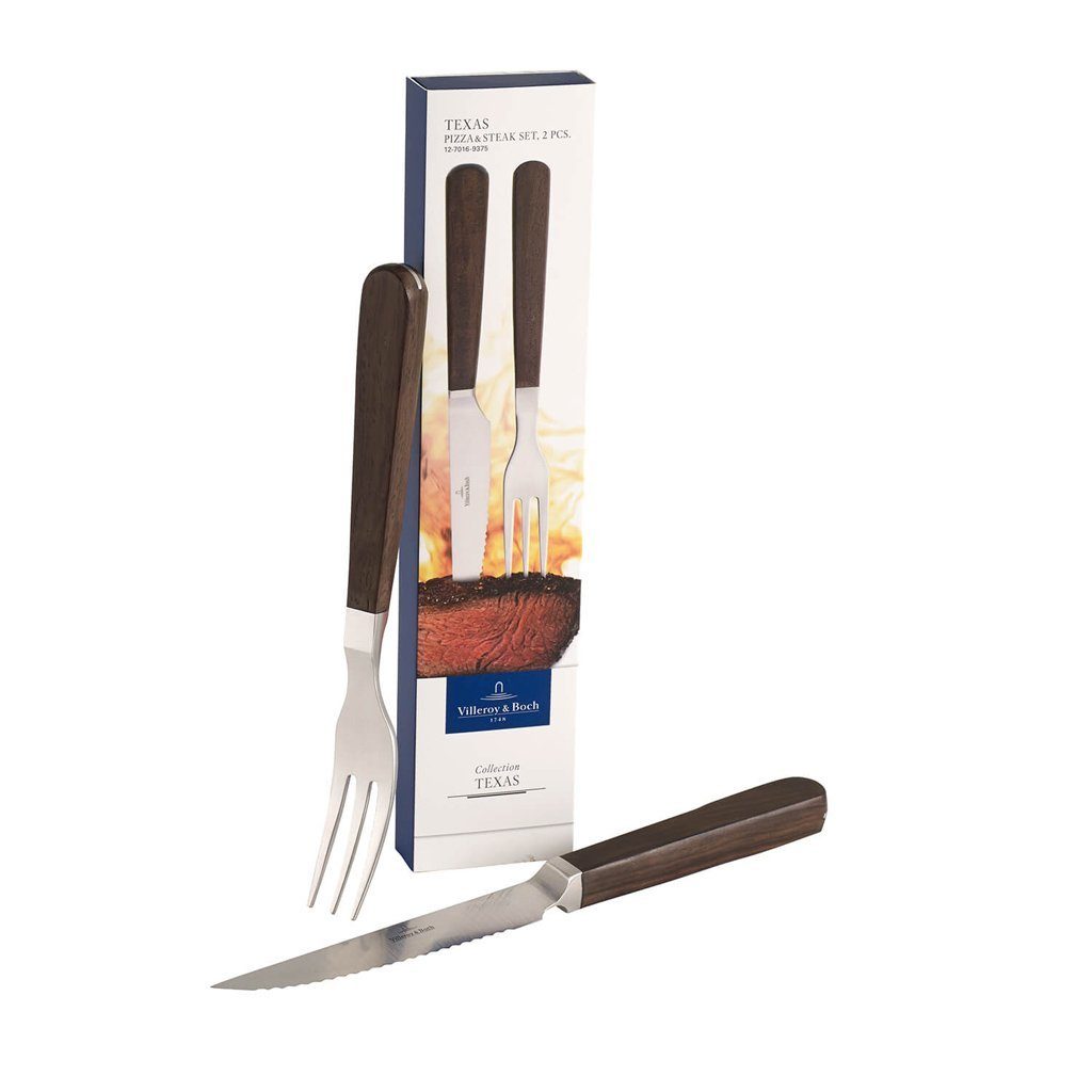 Villeroy & Boch Steakbesteck Texas Pizza-/Steakbesteck 2-teilig