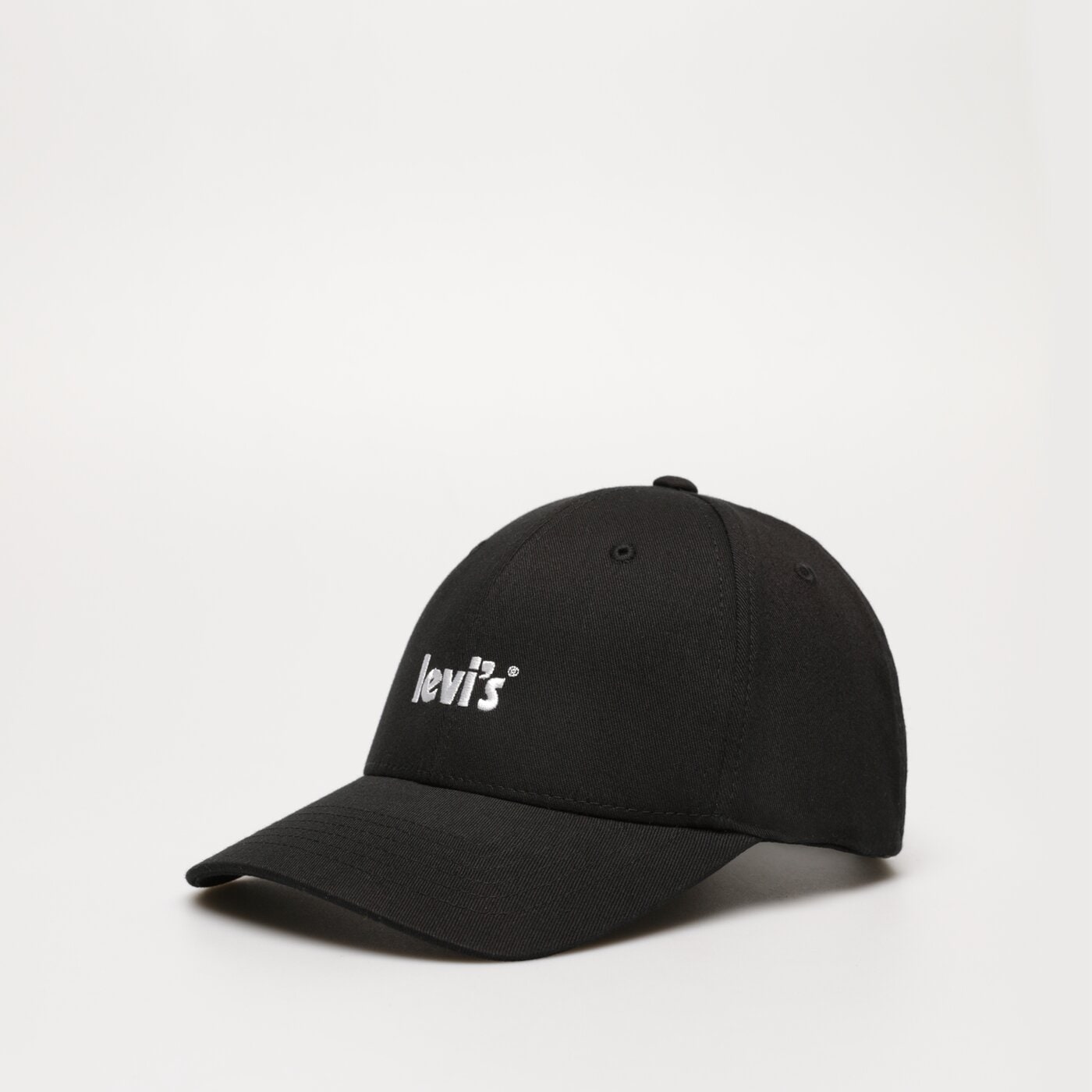 LEVI'S MÜTZE POSTER LOGO FLEXFIT CAP Schwarz