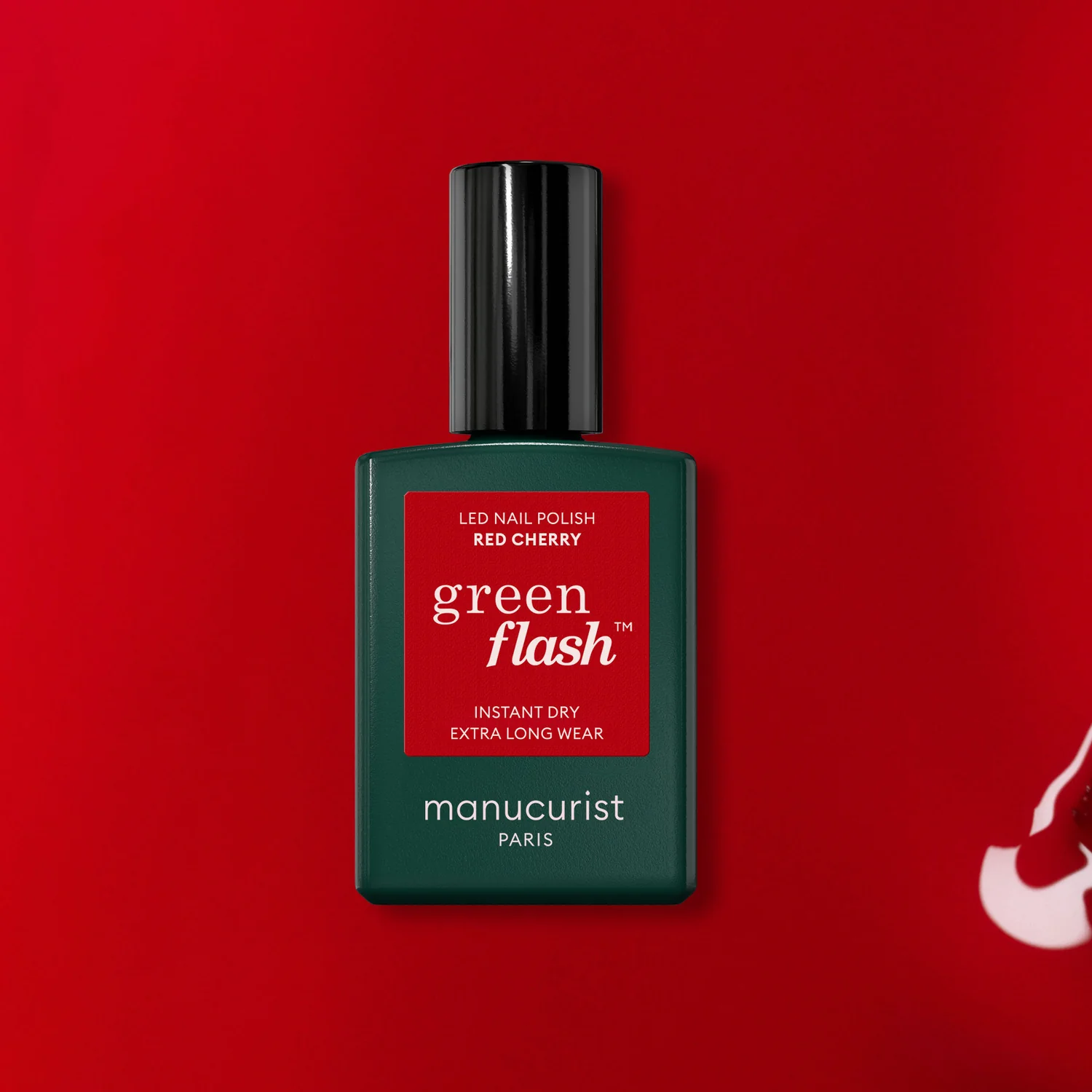 Semipermanentný LED Green Flash™ - 15 ml Red Cherry