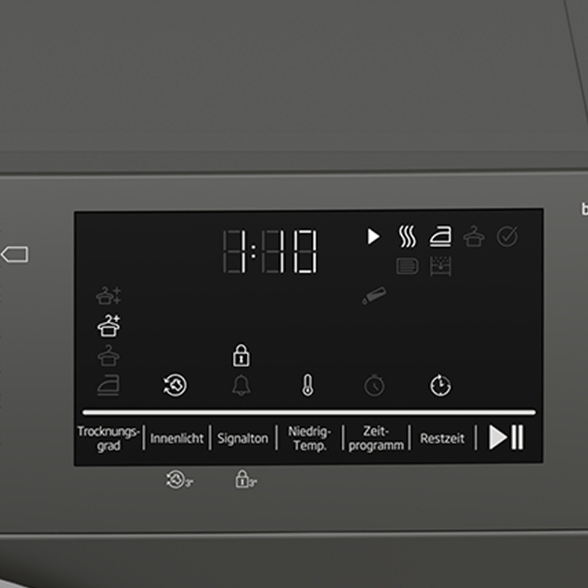 BEKO Wärmepumpentrockner B3T22491M, 8 kg, Reversierende Trommel, Silent-Programm, Allergikergeeignet