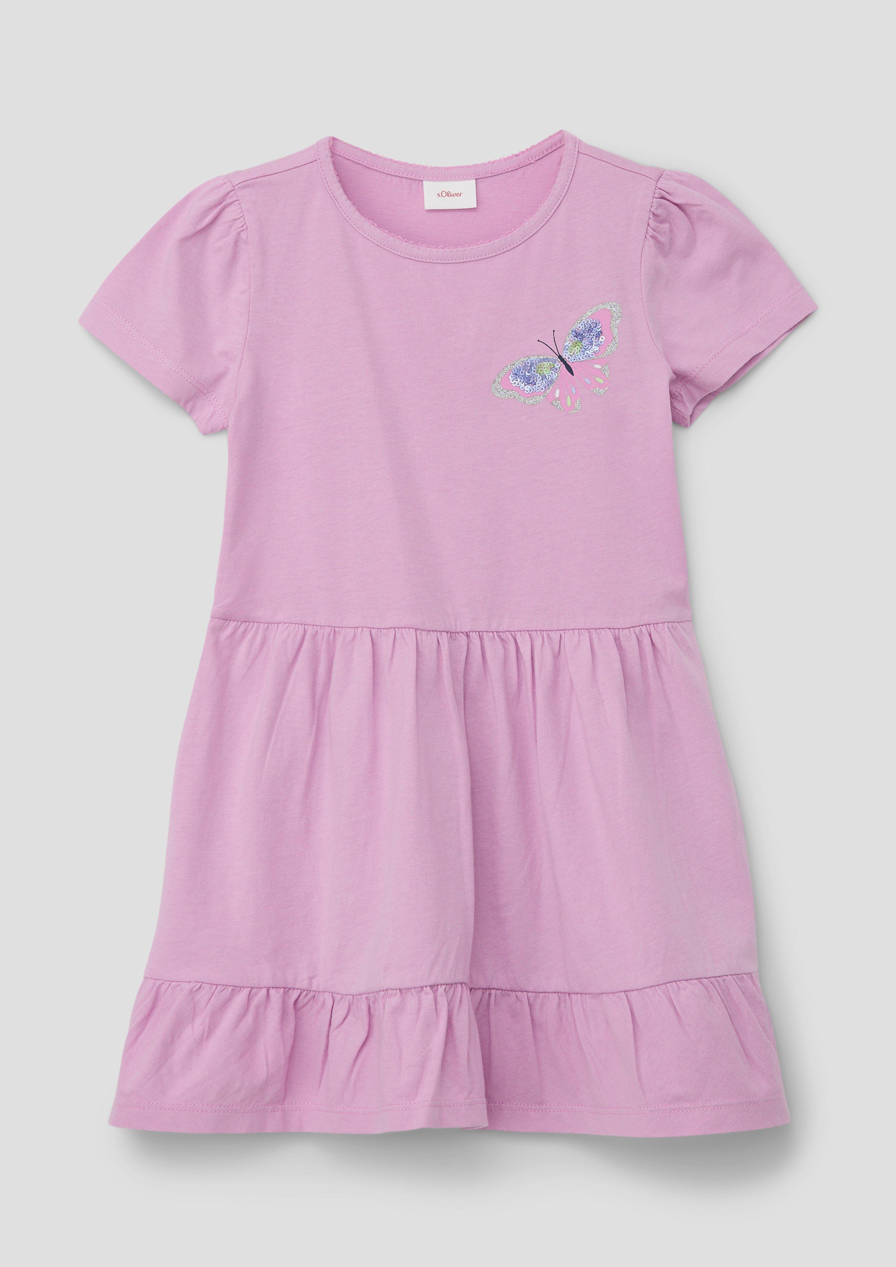 Midikleid mit Rundhalsausschnitt  2142105-4442
