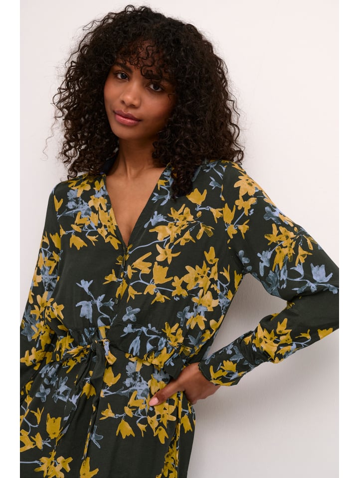 Kaffe Kleid KAmilana in Black deep günstig kaufen