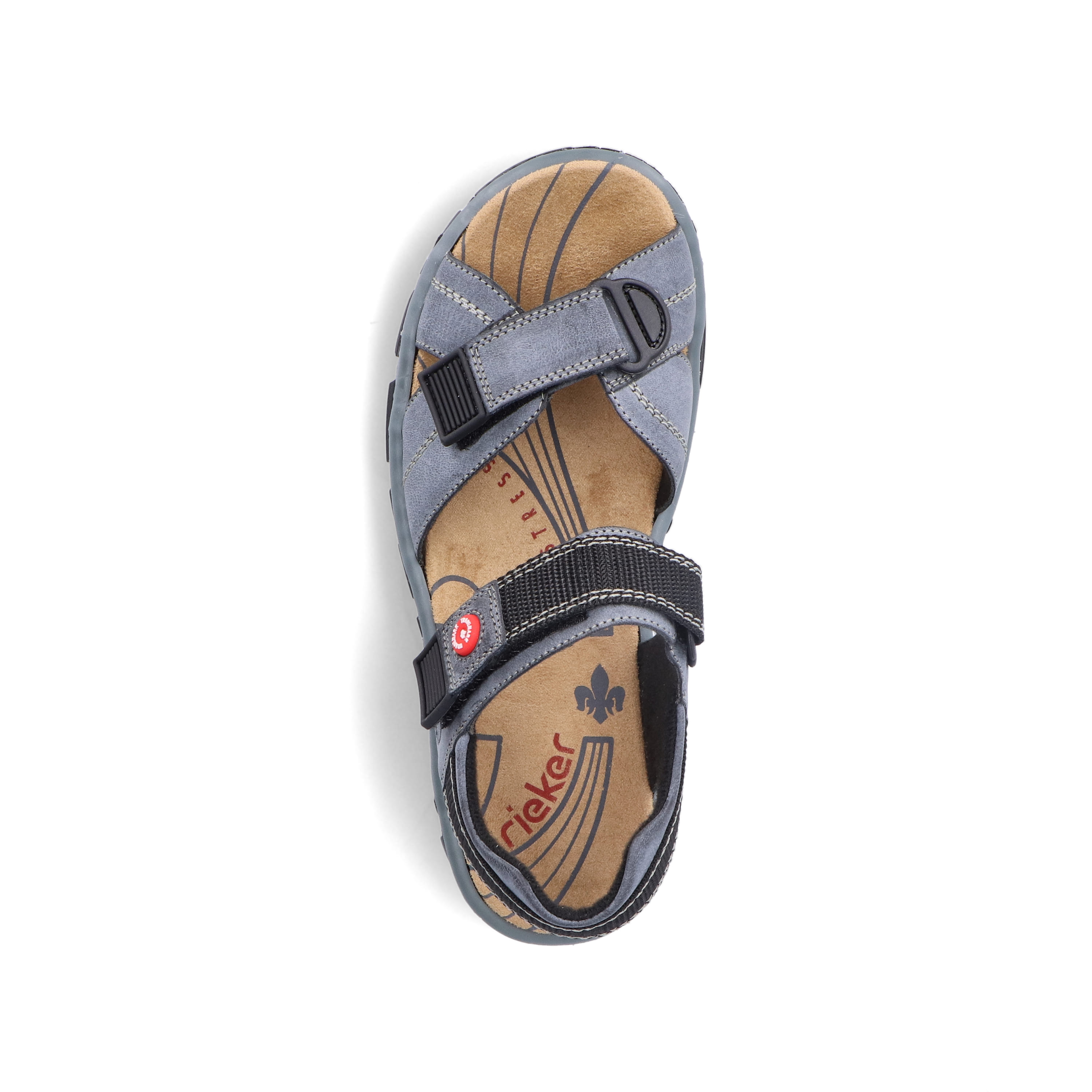 Rieker Damen Trekkingsandalen blaugrau