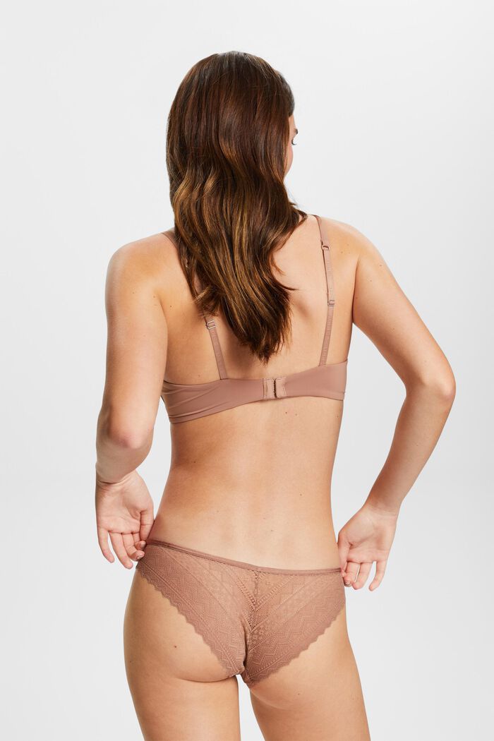 Brazilian Hipster-Slip mit grafischer Spitze