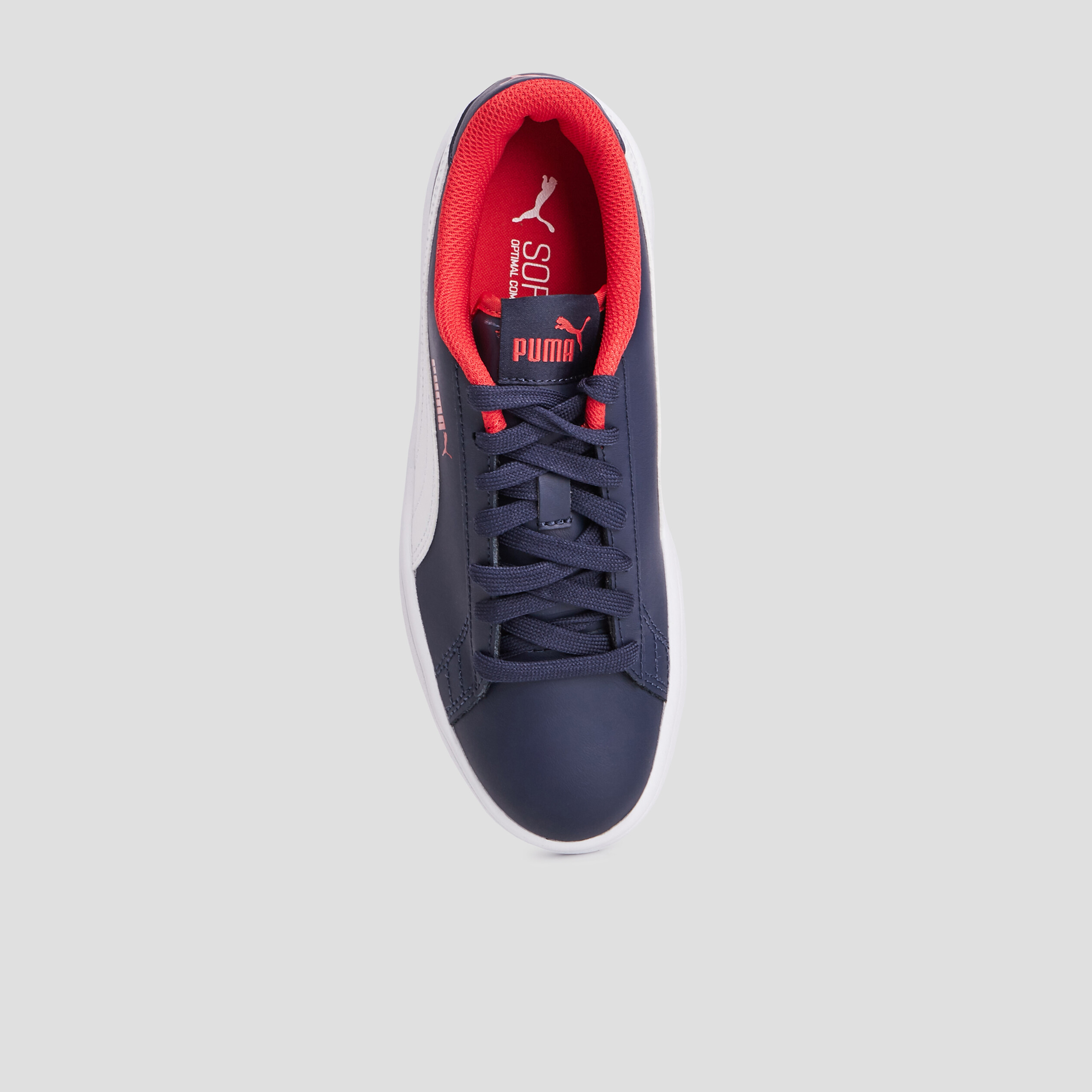 Tennis à lacets Puma Courtflex bleu marine garçon | La Halle