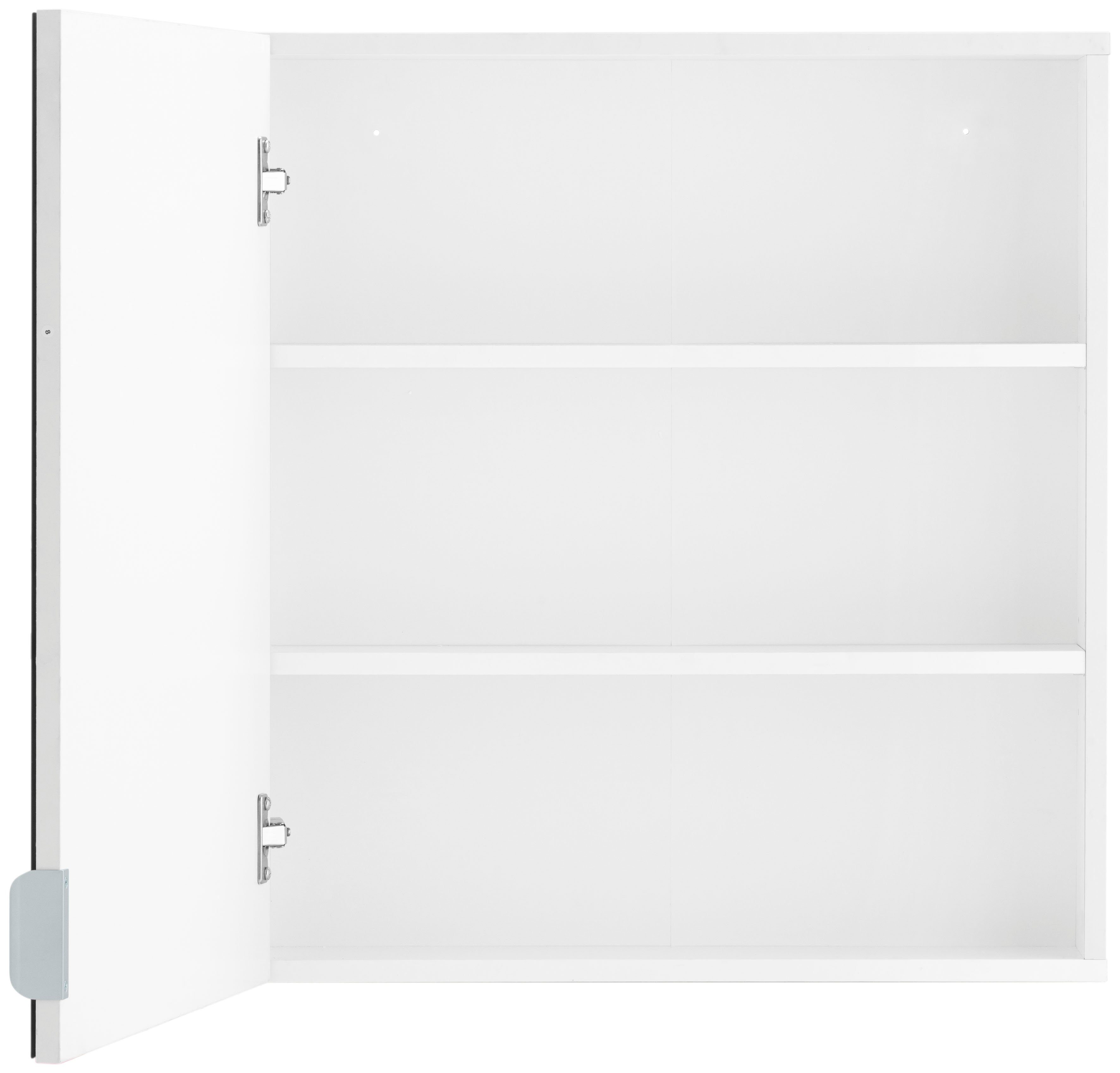 welltime Spiegelschrank Lage, Badschrank, Badezimmerschrank, 60 cm breit Pflegeleichte Oberfläche, FSC®-zertifiziert