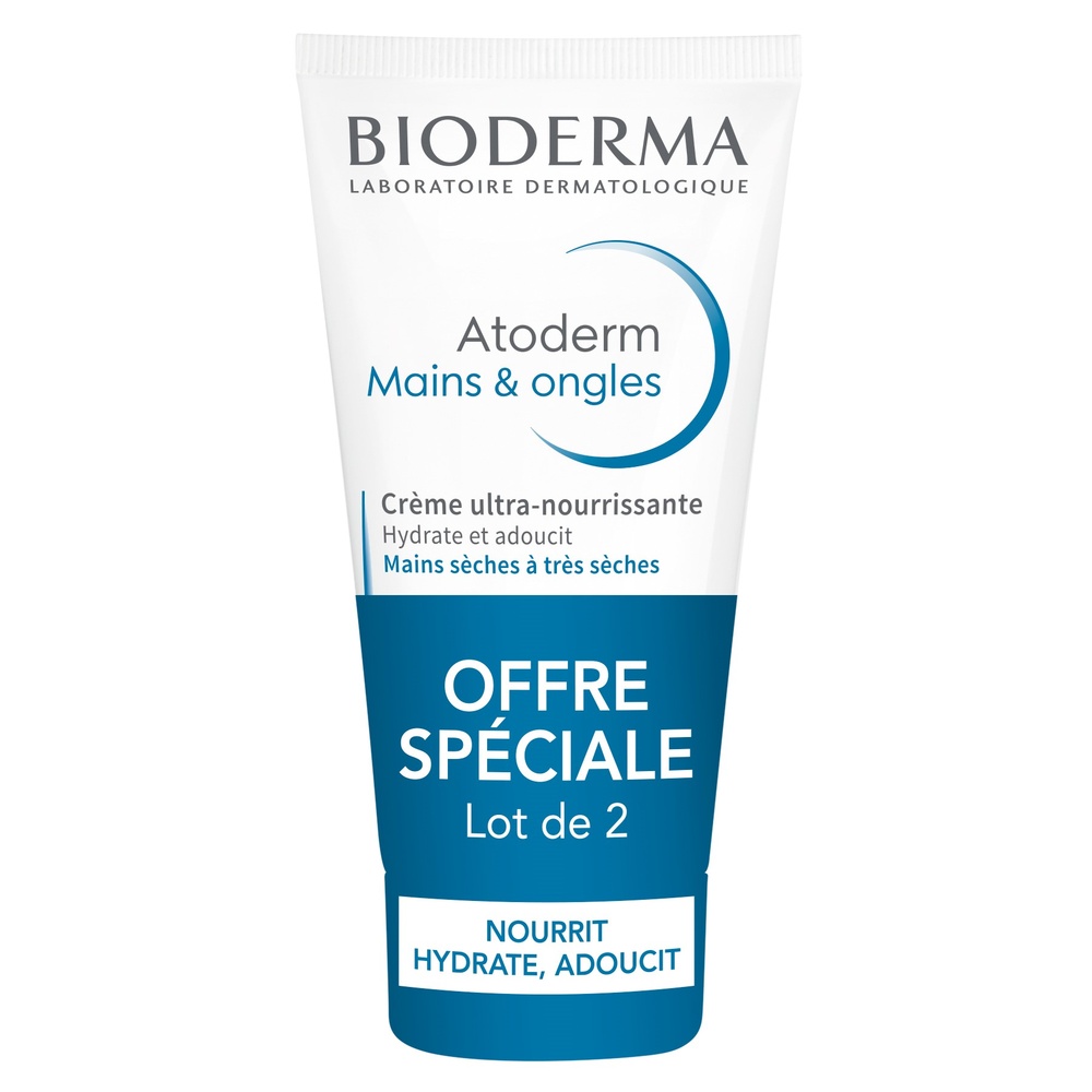 Bioderma ATODERM CREME MAINS-ONGLES  LOT 2 Crème