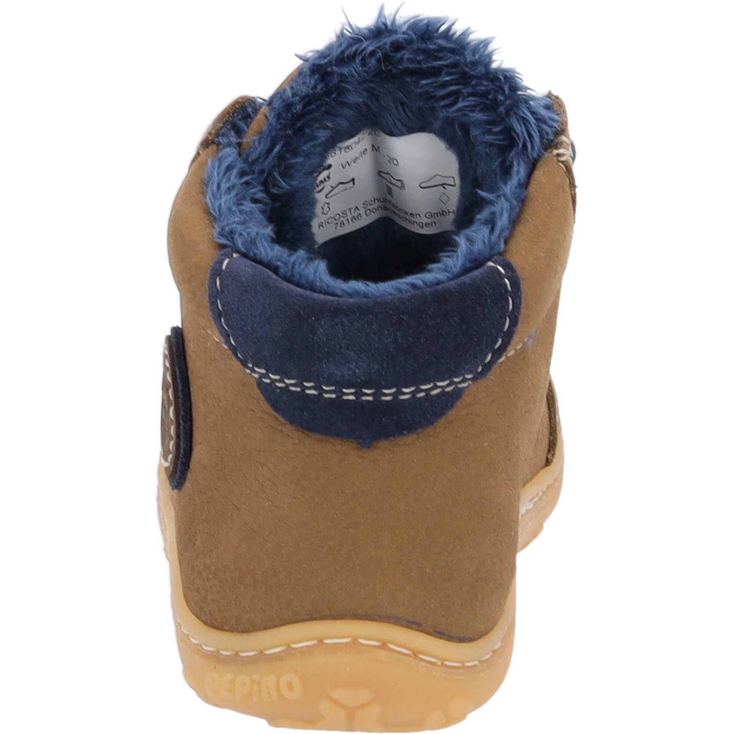 Ricosta Georgie 1202402 M, Lauflernschuhe, Kinder, Braun