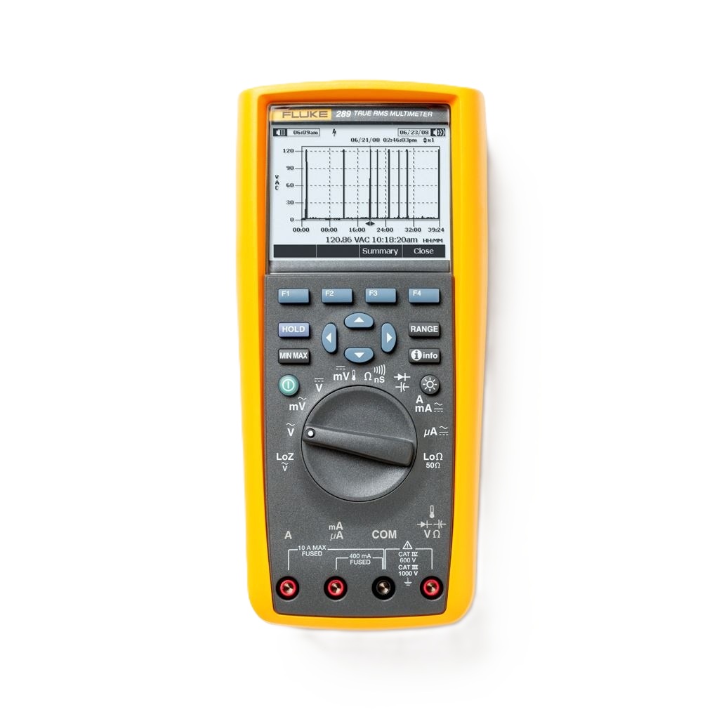 Fluke 3947812 289/FVF/EUR Zestaw składający się z Fluke 289 i oprogramowania FlukeView® Forms
