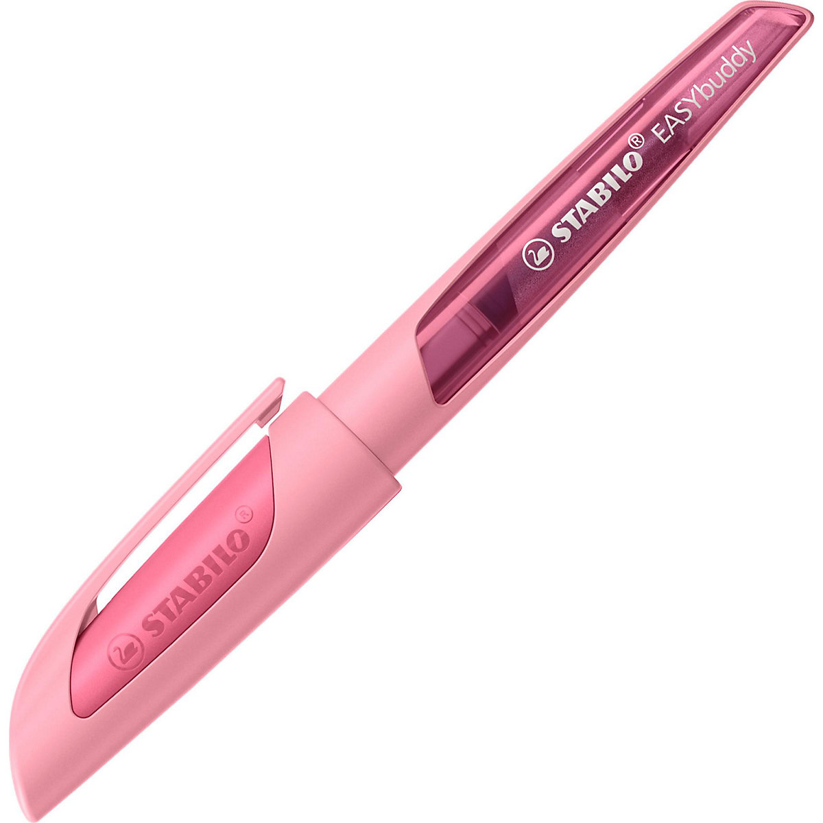 Schulfüller EASYbuddy A-Feder Pastel Rosiges Rouge, inkl. Patrone