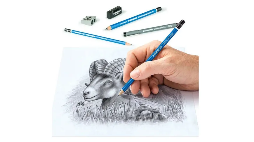 STAEDTLER Scetching Set Mars® + Lumograph® + Pigment Liner
