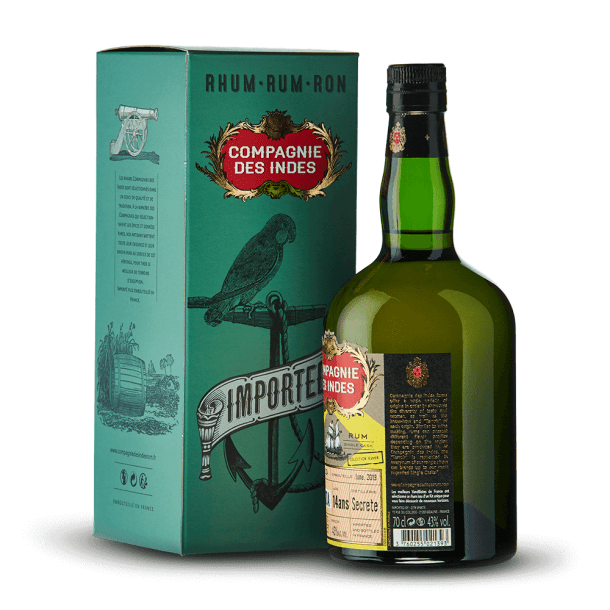 Compagnie des Indes Florida 2004 Single Cask V and B 43%