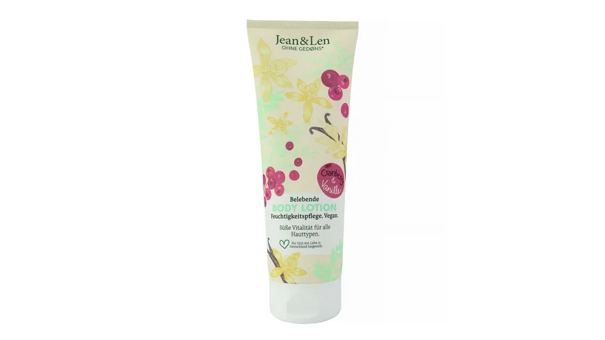 Jean&Len Body Lotion Cranberry Vanille 250 ml