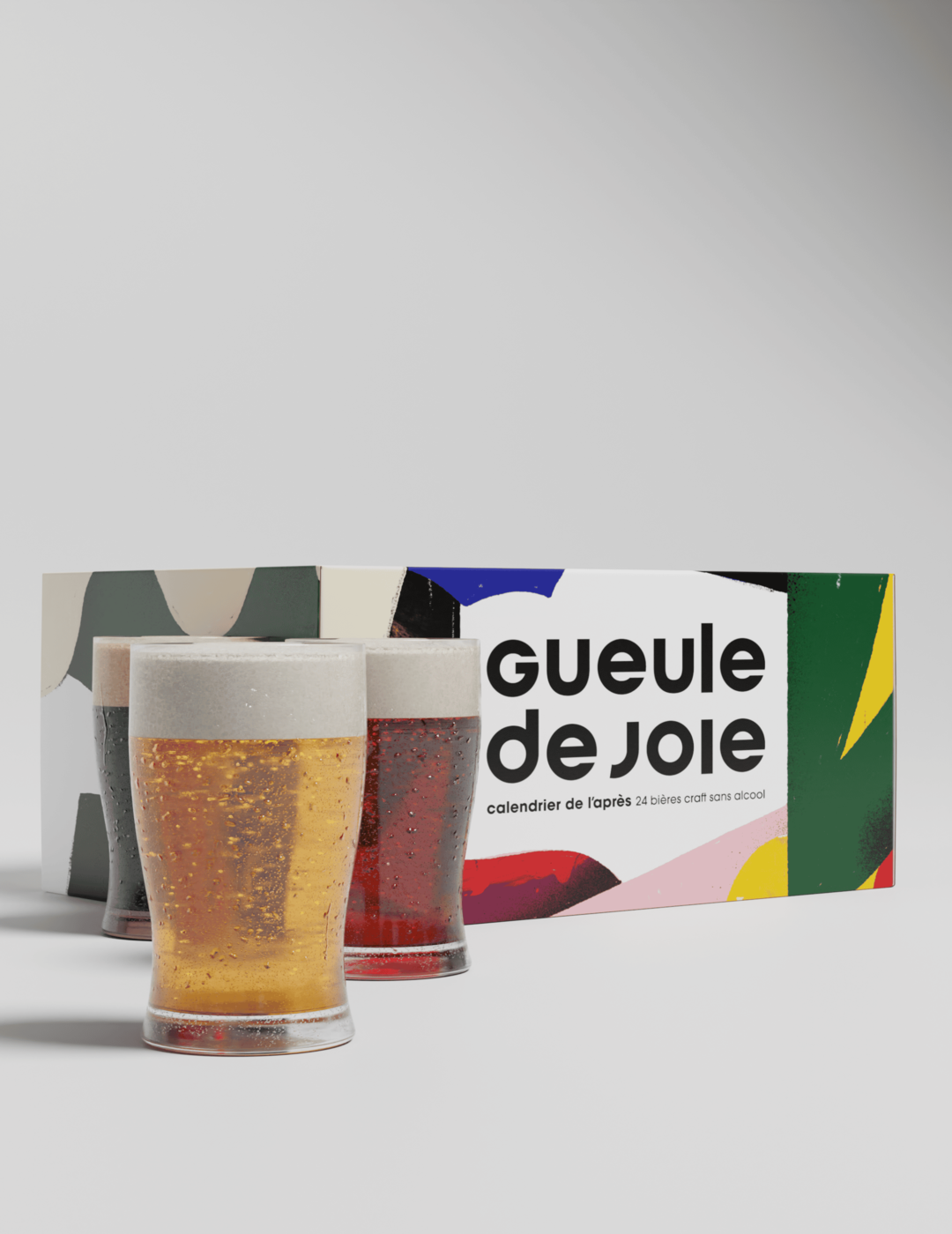 Calendrier de l'après - 24 bières sans alcool - Gueule de Joie : 0.5° |  cl