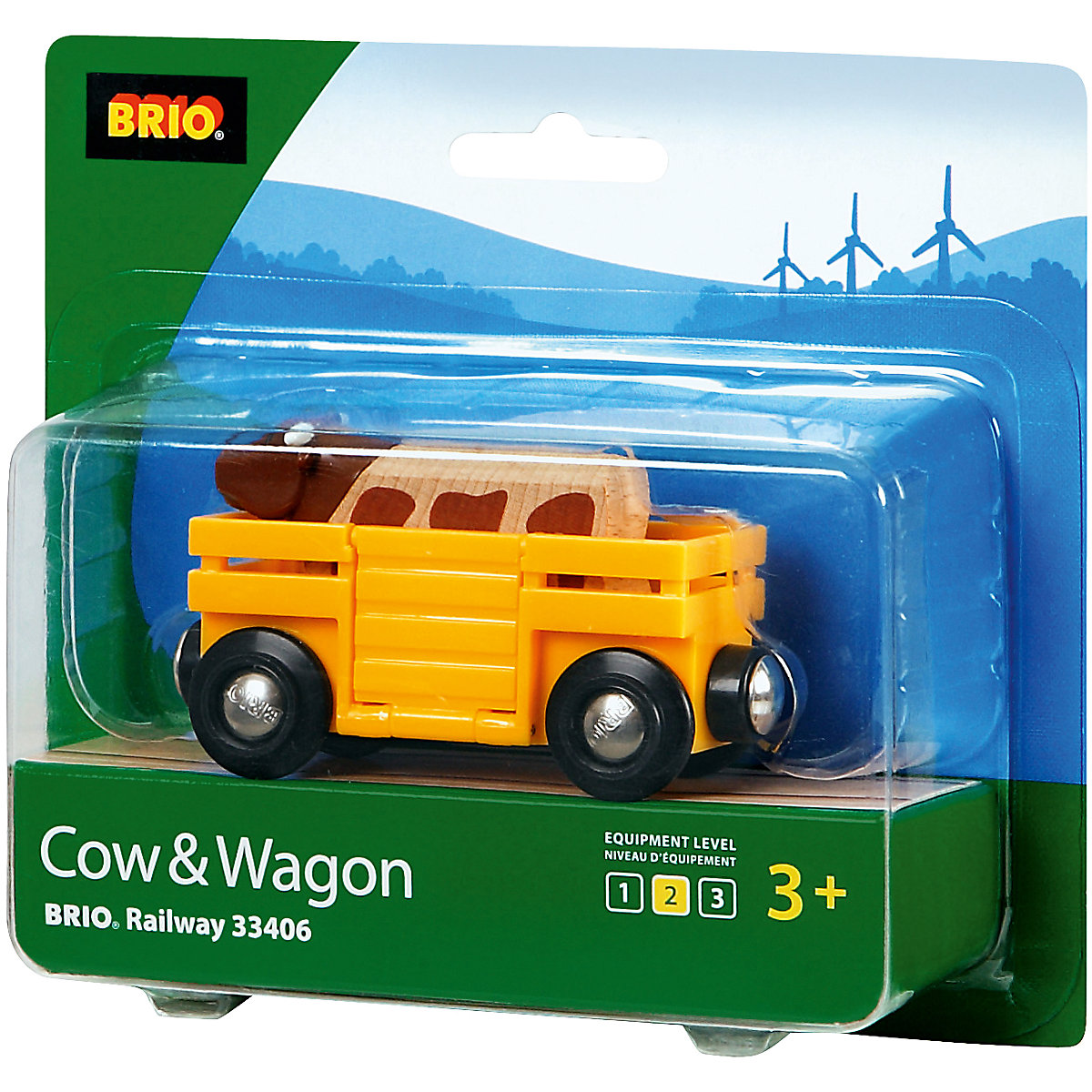 Tierwagen mit Kuh