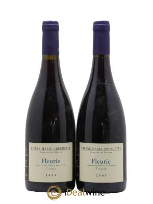 Fleurie Poncié Domaine du Vissoux - P-M. Chermette  2004 - Lot de 2 Bouteilles