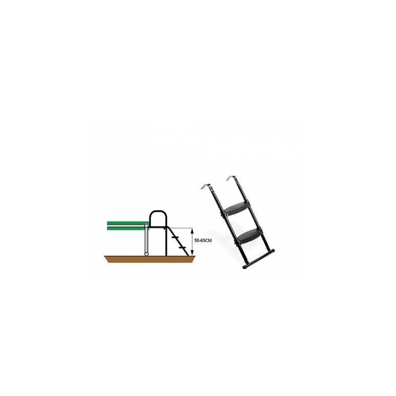 Échelle pour trampoline avec une hauteur de cadre 50-65 cm
