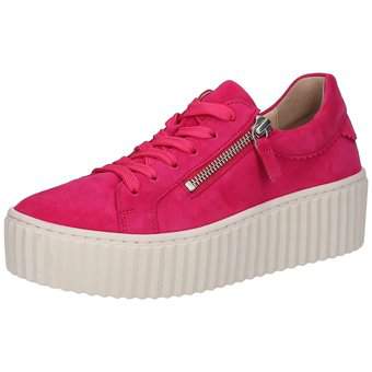Gabor Plateau Sneaker in pink