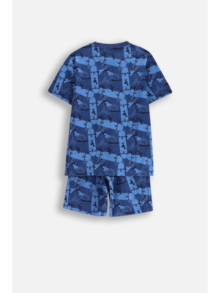 Coccodrillo Jungen-Pyjama in blau günstig kaufen