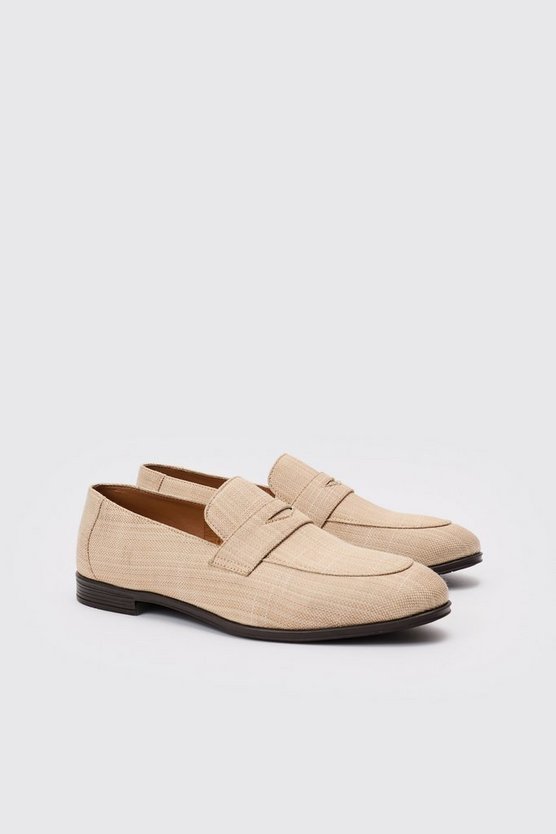 Leinen-Loafers