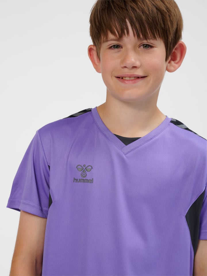 Hummel Hummel T-Shirt Hmlauthentic Kinder in DAHLIA PURPLE/ASPHALT günstig kaufen