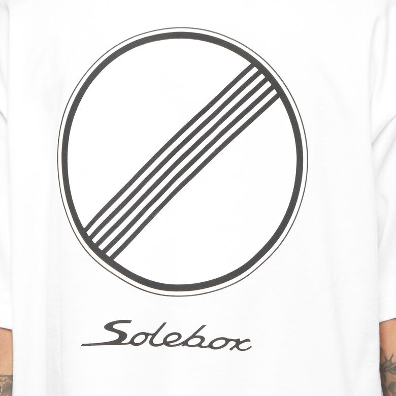 solebox Tee Geschwindigkeitsbegrenzung (Autobahn Collection) white