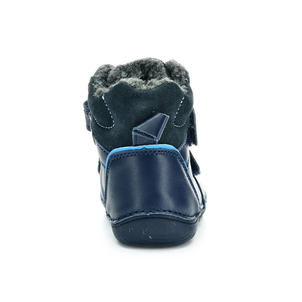 D.D.Step W073-42814A Royal Blue Winterbarfußschuhe
