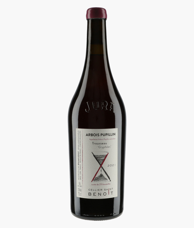 Arbois Pupillin Trousseau Gryphées 2021CELLIER SAINT BENOIT
